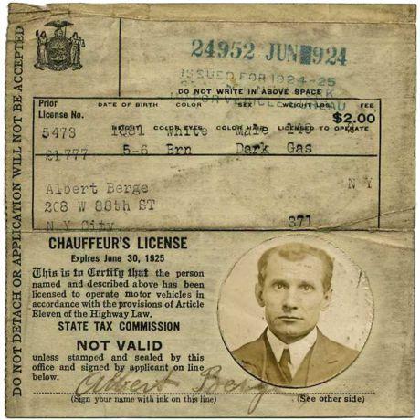 Evolution of the New York Driver’s License