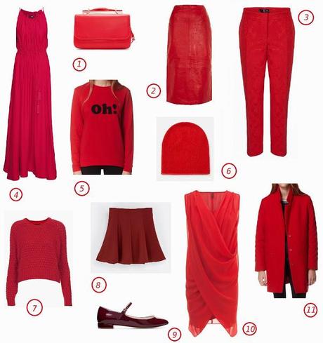 SHOPPING LIST: RED HOT