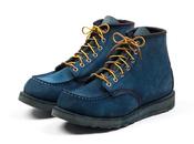 wing natural indigo boots tenue nimes