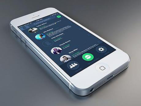 WhatsApp Messenger version iOS 7 disponible sur iPhone...