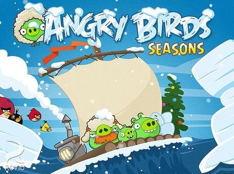 Angry Birds Seasons sur iPhone, direction les glaçons...