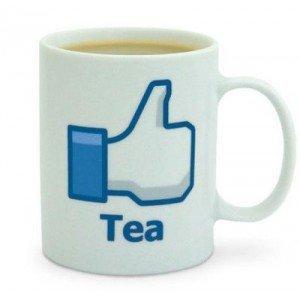 mug facebook like thé