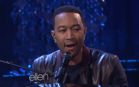 [Video] : John Legend Performs « All Of Me » on The Ellen DeGeneres Show