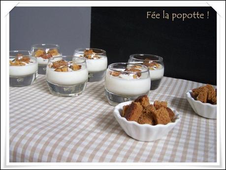 verrines pain d'épices