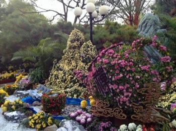 Un parc trÃ¨s fleuri