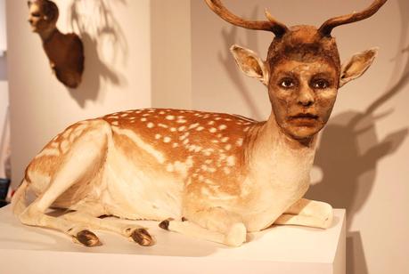 Kate Clark – taxidermie art sculpture animal / Human