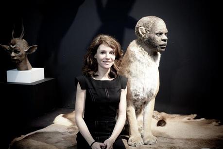 Kate Clark – taxidermie art sculpture animal / Human – portrait