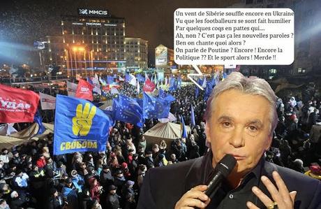 UKRAINE : LA COLÈRE SARDOU...BLEU...