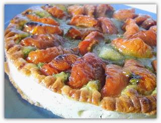Tarte abricots-pistache CAP