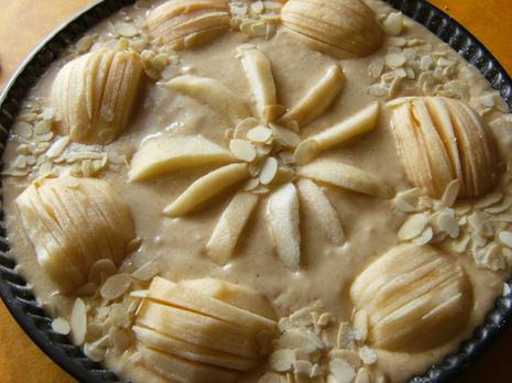 Gâteau aux Pommes, Cannelle, Amandes et Miel