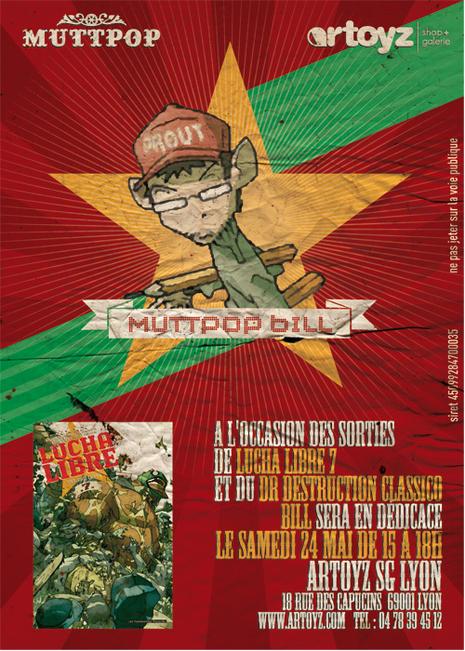 Bill en dédicace à Lyon