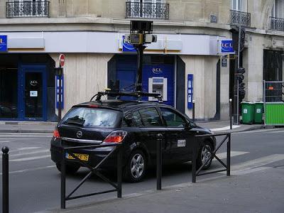 Google Street View à Paris