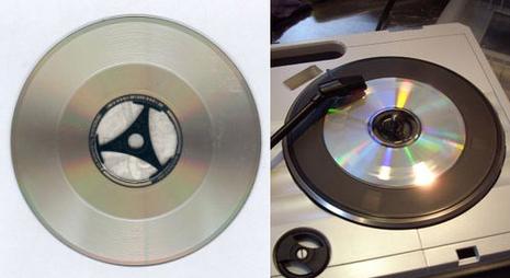 Vinyl Cutter ou le CD sur mange disque