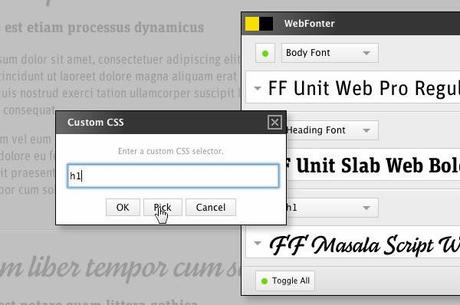 Testez le catalogue Fontshop dans vos créations Web