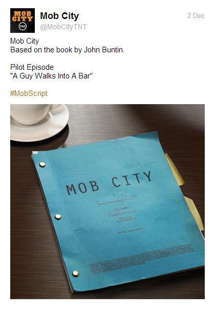 Mob City Tweet