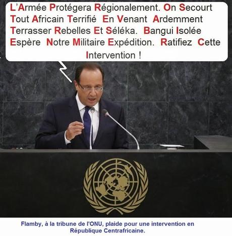 LA CENTRAFRIQUE SOUS LES ZÈLES DU SANGARIS