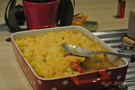 Hachis Parmentier aux légumes