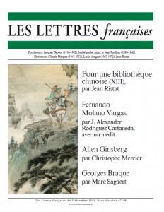 Revue culturelle et littéraire les lettres françaises