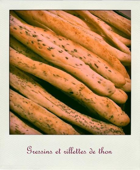 L'Avent des Gourmands #9 : Gressins et rillettes de thon
