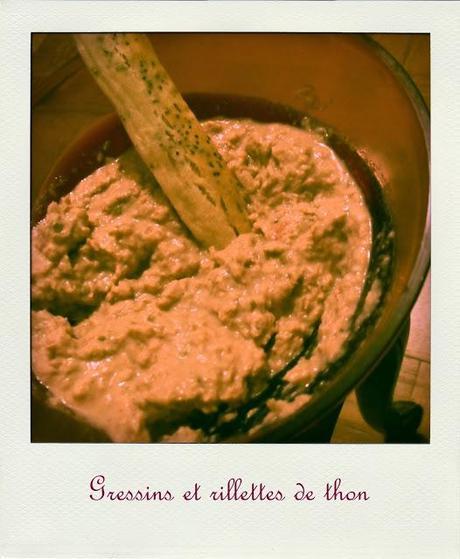 L'Avent des Gourmands #9 : Gressins et rillettes de thon