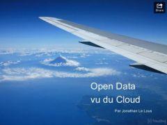 Cloud computing open data