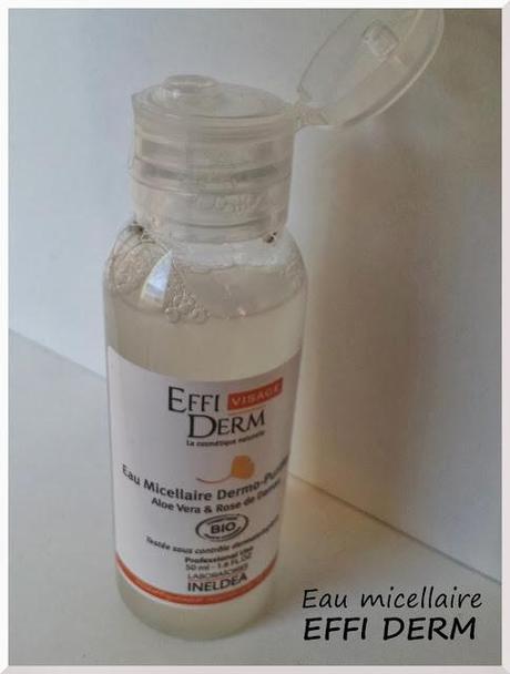 [Beauté] Enfin une eau micellaire purifiante grâce à EffiDerm + concours