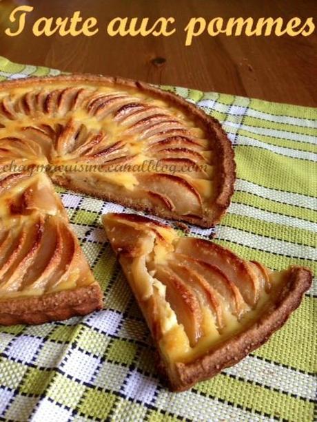 tarte aux pommes blog