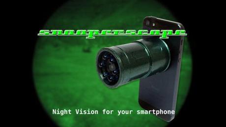 Snooperscope ajoute la vision de nuit sur votre iPhone...