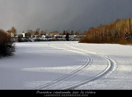 Première randonnée sur la rivière...