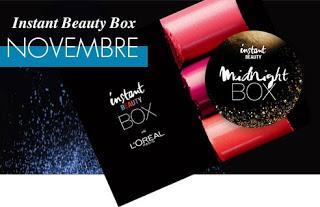 Instant beauty box de l'Oréal - Midnight box