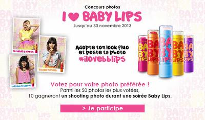 Concours photo Baby Lips !