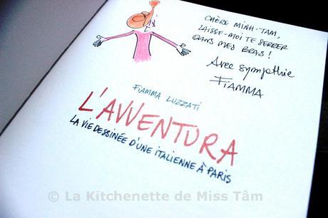 Fiamma Luzzati Dédicace livre pour Miss Tâm 2013 Questionnaire de Miss Tâm #2 : Entretien avec Fiamma Luzzati (textes et dessins)