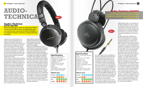 onmag ath Guide On Mag Casques Audiophiles 2014