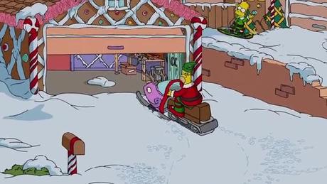 Le générique des Simpsons pour Noël