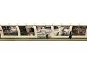 Action Contre Faim: Installation spectaculaire Métro Odéon