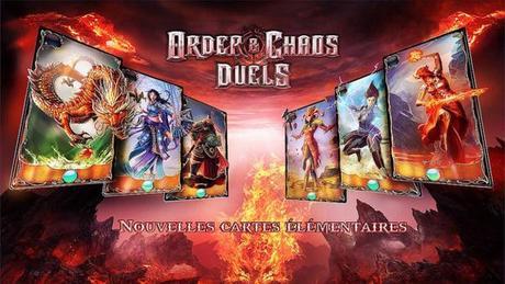 Order & Chaos Duels sur iPhone, des nouvelles cartes disponibles...
