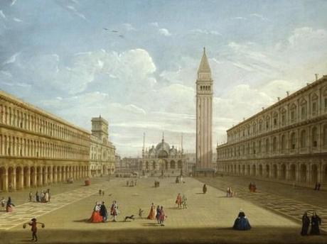 Pietro Bellotti, Veduta di piazza San Marco verso est