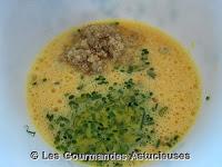 Omelette au quinoa et courge Tan cheese épicée