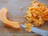 Omelette au quinoa et courge Tan cheese épicée