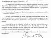 L'état soutient financièrement village d'artisans Pont-de-l'Arche. lettre Manuel Valls François Loncle