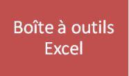 Boîte à outils Excel