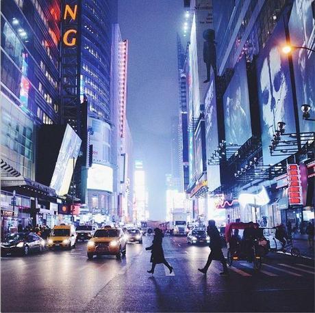 Times Square New York Tendances 2013: les villes les plus photographiées sur Instagram