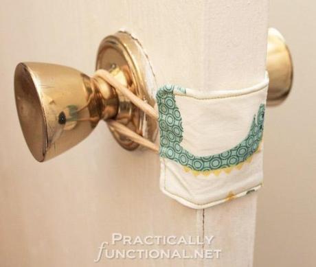 recouvre loquet DIY : recouvrez les loquets des portes