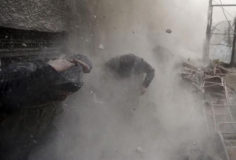 Explosion contre l'armée civile libre syrienne. 