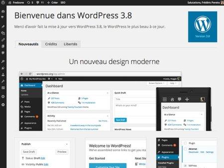 wordpress 3 8 1 WordPress 3.8 : quelles nouveautés ?