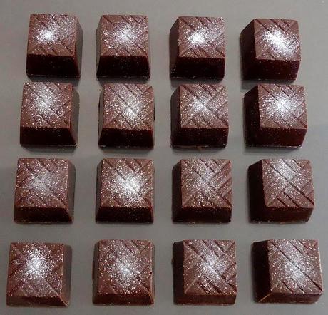 Chocolats fins : menthe givrée