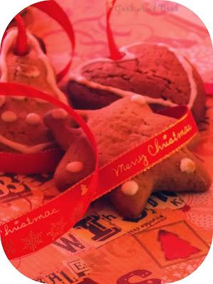 Biscuits en pain d'épices: Gourmandises de Noël