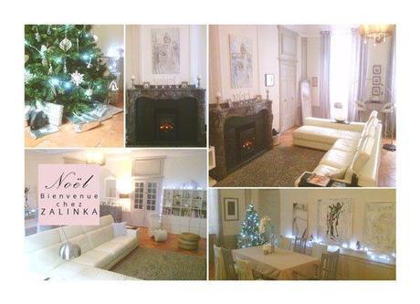 Décorations de Noël chez moi : venez visiter Noël chez zalinka