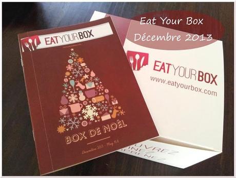 [Box] Eat Your Box de Décembre 2013, un joli cadeau pour les fêtes ! (+code promo)
