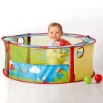 Aire de jeu pop-up à balles